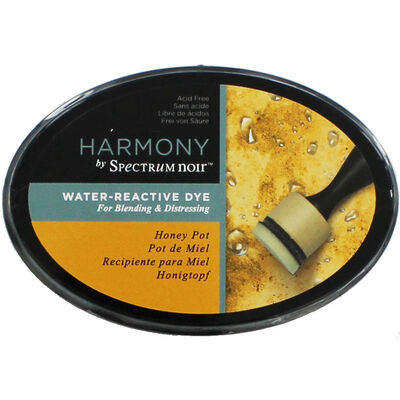 Harmony by Spectrum Noir Water Reactive Dye Inkpad - Honey Pot image number 1