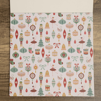 Nutcracker Design Pad: 12 x 12 Inches