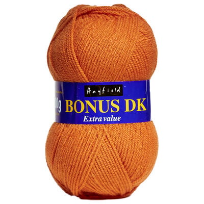 Bonus DK: Burnt Orange Yarn 100g image number 1