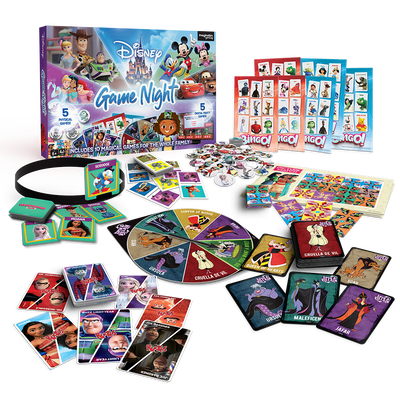 Disney Game Night 10-in-1 Board Game image number 2