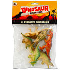 Assorted Mini Dinosaur Figures: Pack of 6 image number 1