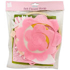 Felt Flower Embellished Hoop Kit image number 1
