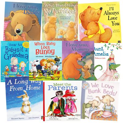 Family-Time Tales: 10 Kids Picture Books Bundle image number 1