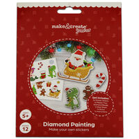Christmas Diamond Painting: Make Your Own Stickers