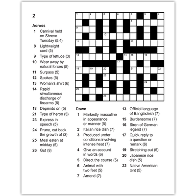 Large Print Crosswords image number 3