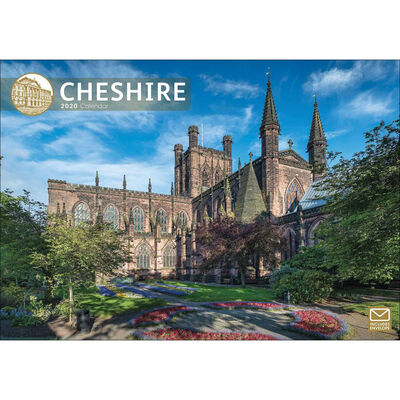 Cheshire 2020 A4 Wall Calendar image number 1
