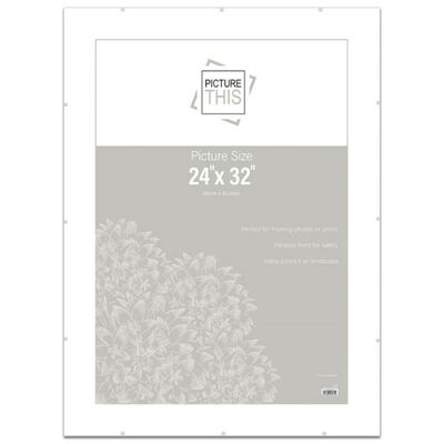 Perspex Clip Photo Frame: 24&rdquo; x 32&rdquo; image number 1