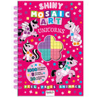 Shiny Mosaic Art: Unicorns image number 1