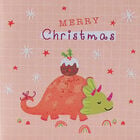 Dinosaur Christmas Cards: Pack Of 20 image number 2