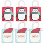 Christmas Cute Character Treat Bags: Pack of 6 image number 2