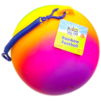 PlayWorks Get Set Play! Clip on Rainbow Football