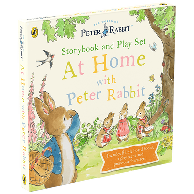 At Home with Peter Rabbit: Storybook and Play Set image number 1