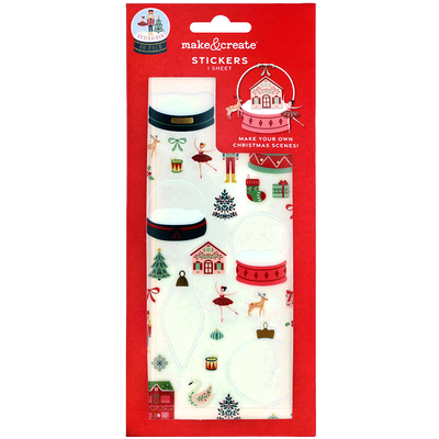 Make Your Own Nutcracker Christmas Scenes: Pack of 40 image number 1