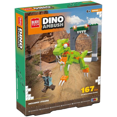 Block Tech: Series 1 Dino Ambush image number 1