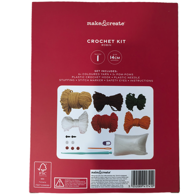Crochet Kit: Robin image number 2