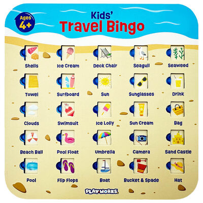 PlayWorks Travel Bingo Board: Assorted image number 3
