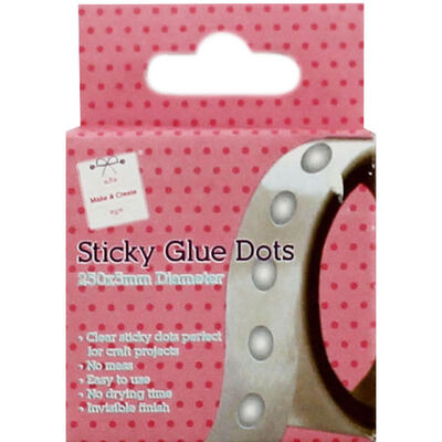 Sticky Glue Dots - Pack of 250 image number 1