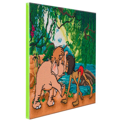 Jungle Book Friends Crystal Art Kit image number 3