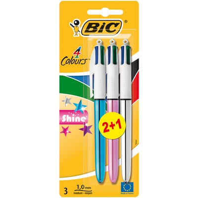 4 Colour Pen Shine 2plus1 image number 1