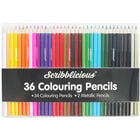 Scribblicious Colouring Pencils - Pack Of 36 image number 1