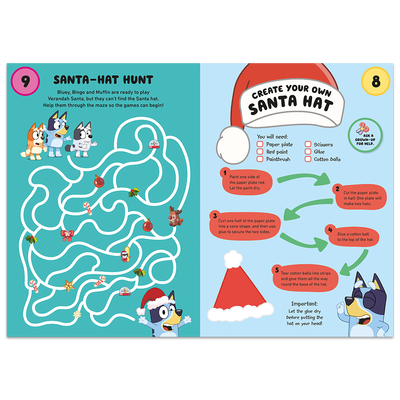 Bluey: 24 Days of Fun Activity Book image number 3