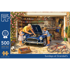 Sundays at Grandad&rsquo;s 500 Piece Jigsaw Puzzle image number 1