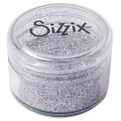Sizzix Biodegradable Fine Glitter 12g: Silver image number 1