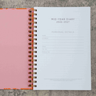 B5 Mid-Year 26-27 Diary: Floral image number 2