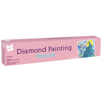 Diamond Painting: Peacock image number 1