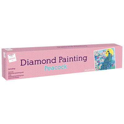 Diamond Painting: Peacock image number 1