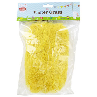 Easter Grass 50g: Yellow image number 1