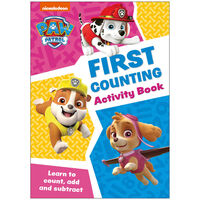 Paw Patrol First Counting Activity Book
