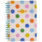 A6 Wiro Multi-Coloured Polka Dot Notebook image number 1