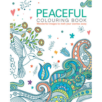 Peaceful Colouring Book image number 1
