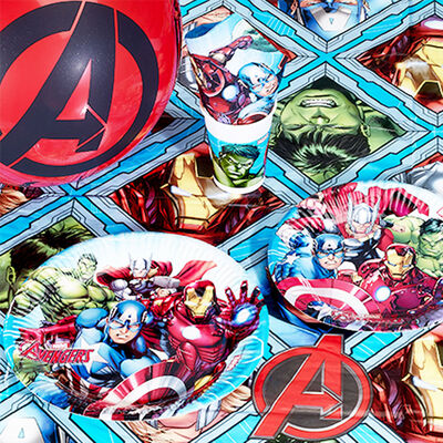 Avengers Paper Party Masks - 6 Pack image number 2