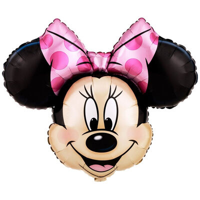28 Inch Minnie Mouse Super Shape Helium Balloon image number 1