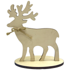 Wooden Reindeer Decoration image number 1