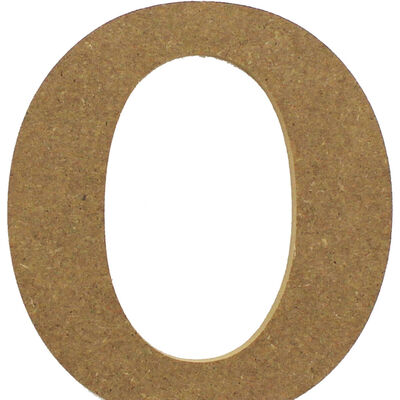 Small MDF Letter O image number 1