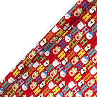 Christmas Gift Wrap 8m: Assorted