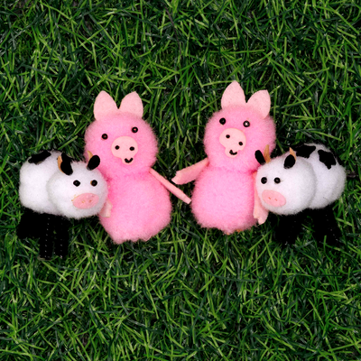 Farm Animal Easter Embellishments: Pack of 4 image number 2