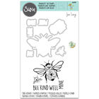Sizzix Framelits Die & Stamp Set: Bee Well image number 1