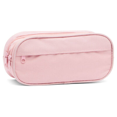 Pastel Pink 3 Pocket Pencil Case From 2.25 GBP | The Works