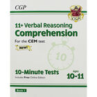 CGP 11+ Verbal Reasoning Comprehension: 10 Minute Tests image number 1