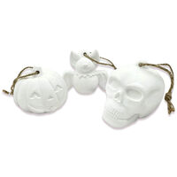 Halloween Ceramic Hanging Decoration: Assorted