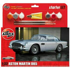 Airfix Aston Martin DB5 Silver 1:32 Scale Model Starter Set image number 1
