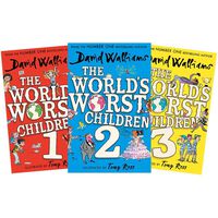 David Walliams: The Worlds Worst Children Books 1-3