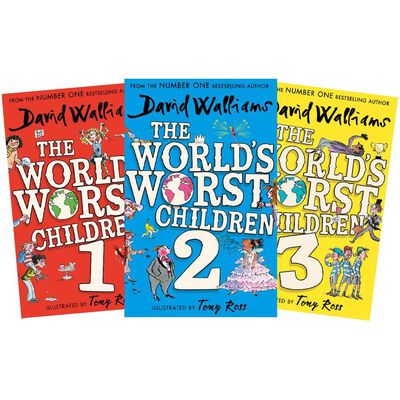 David Walliams: The Worlds Worst Children Books 1-3 image number 1