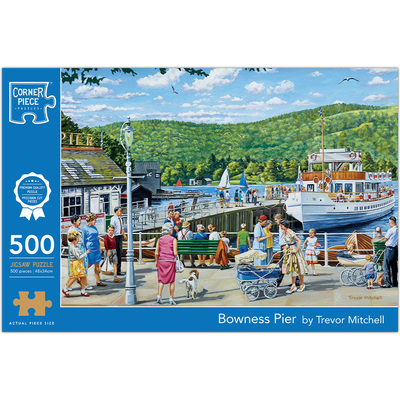 Bowness Pier 500 Piece Jigsaw Puzzle image number 1