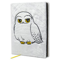 Harry Potter A5 Fluffy Hedwig Notebook