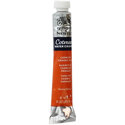 Winsor & Newton Cotman Watercolour Paint Tube - Cadmium Orange Hue image number 1